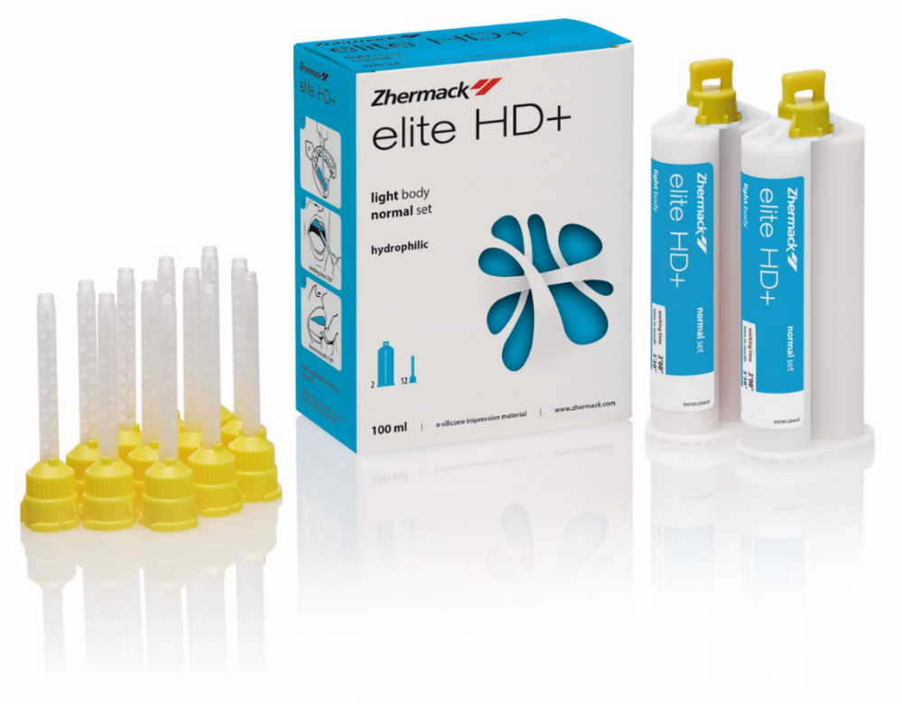 Elite HD + Light Normal А-силикон корегирующий слой (2х50мл)