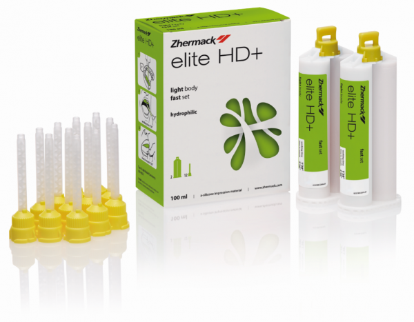 Elite HD + Light Fast А-силикон коррегирующий слой 2х50мл