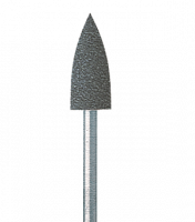 Головка силиконовая пластмассовая ПН пламя (D5,5/L15,5) среднее зерно P0669