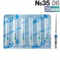 Флекс Мастер Ni-Ti  0,6 35/25мм 150-300 мин №6