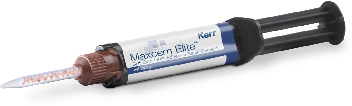 Maxcem Elite Mini Kit цемент двойного отверждения самопротравливающий 5г