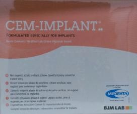 Цем-Имплант (Cem - Implant) - цемент для временной фиксации имплантов 2*5мл