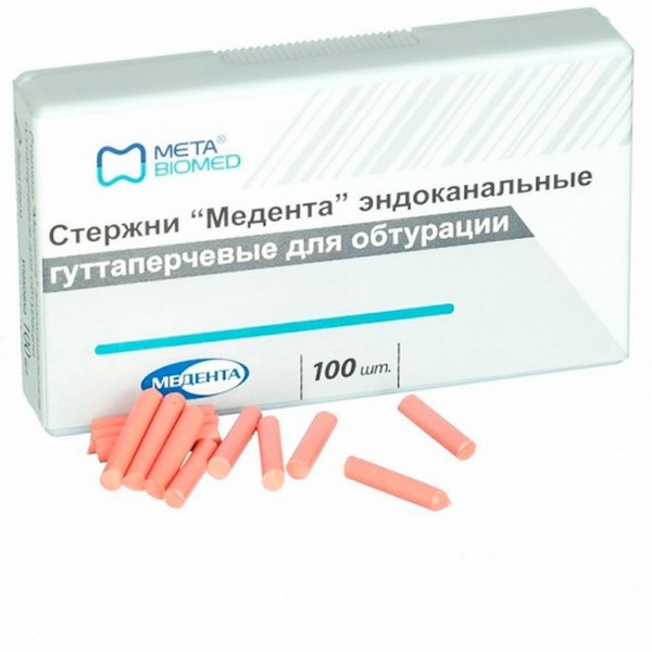 Стержни гуттаперч Медента д/ап E&Q Master 100шт