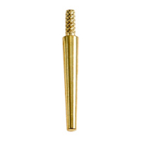 Штифты из латуни DOWEL-PIN №2, L22мм, D1,7-3мм, для разборной модели, 100шт